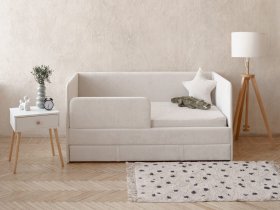 Диван-кровать Happy (айвори) в Ужанихе - uzhaniha.mebel-nsk.ru | фото