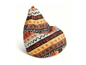 Кресло-мешок Африка в Ужанихе - uzhaniha.mebel-nsk.ru | фото