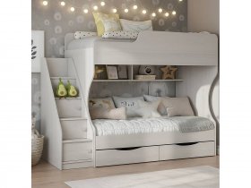 Кровать двухъярусная Каприз-22 КПР.22 в Ужанихе - uzhaniha.mebel-nsk.ru | фото