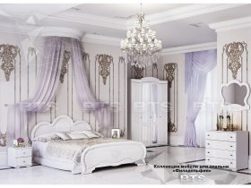 Модульная спальня «Филадельфия» в Ужанихе - uzhaniha.mebel-nsk.ru | фото