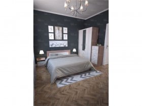 Модульная спальня Лира в Ужанихе - uzhaniha.mebel-nsk.ru | фото
