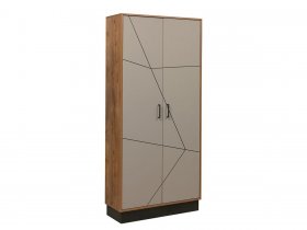 Шкаф двухстворчатый комбинированный для одежды Гамма  54.14 в Ужанихе - uzhaniha.mebel-nsk.ru | фото