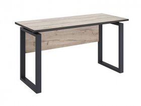 Стол офисный Ст077.0_140 Гермес лофт (дуб крафт серый) в Ужанихе - uzhaniha.mebel-nsk.ru | фото